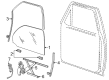 Ford Explorer Sport Window Run Diagram - YL2Z-9821547-AAA