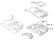 Lincoln Corsair Seat Covers Diagram - LJ7Z-7863805-GK