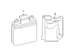 Ford F-150 Parking Assist Sensor Diagram - FL3Z-14C689-A