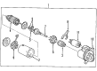 Ford Starter Brush Diagram - E9OZ11061C