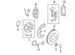 Ford F-150 Backing Plate Diagram - 4L3Z-2K005-BA