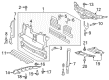 Lincoln Air Deflector Diagram - FA1Z-8327-A