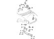 Mercury Villager Engine Mount Diagram - XF5Z-6038-BA