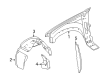 Ford Explorer Wheelhouse Diagram - 2L2Z-16103-AA