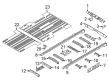 Ford Rear Crossmember Diagram - NK4Z-61102A24-E
