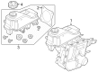 Ford Mustang Brake Booster Diagram - PR3Z-2005-B