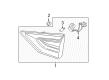 Ford Fusion Tail Light Diagram - DS7Z-13405-B