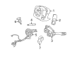 Ford Crown Victoria Steering Column Cover Diagram - 5W7Z-3530-AYF