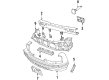 Mercury Capri License Plate Diagram - E5ZZ-17A385-A