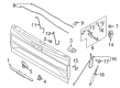 Ford Tailgate Handle Diagram - HC3Z-9943400-LB