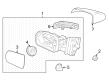 Ford Mirror Cover Diagram - FT4Z-17D742-AA
