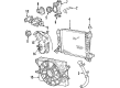Ford Thunderbird Radiator fan Diagram - 5W4Z-8C607-AA