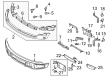 Ford F-150 Bumper Diagram - AL3Z-17D957-CPTM