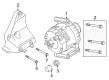 Ford Alternator Bracket Diagram - BK3Z-10A313-B
