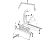 Ford Windstar Weather Strip Diagram - XF2Z-1642410-AAA