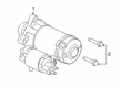 Ford Starter Diagram - JL3Z-11002-C
