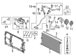 Ford A/C Hose Diagram - BL3Z-19867-A