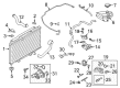 Ford Coolant Reservoir Hose Diagram - C1BZ-8286-A