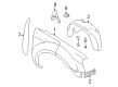 Ford Five Hundred Fender Diagram - 5G1Z-16006-AA