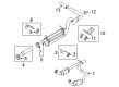 Ford E-350 Super Duty Catalytic Converter Diagram - GC2Z-5F250-B