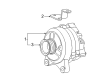 Ford Expedition Alternator Diagram - 4U2Z-10V346-HCRM