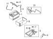 Ford Fusion Battery Cable Diagram - 6E5Z-14300-CP