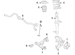 Ford Taurus Sway Bars Diagram - 8G1Z-5482-A