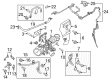Ford Explorer Water Hose Diagram - AG9Z-8555-B