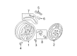 Ford TPMS Sensor Diagram - 6F2Z-1A193-C