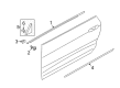 Ford Mustang Door Seal Diagram - FR3Z-6321452-E