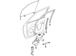 Lincoln Continental Window Run Diagram - XF3Z-5421597-AA