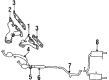 Ford Taurus Exhaust Manifold Diagram - F7DZ9431FB