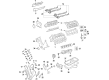 Ford F-150 Crankshaft Thrust Washer Diagram - JU7Z-6D309-C