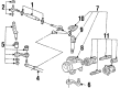 Ford Crown Victoria Center Link Diagram - F5AZ-3304-A