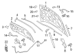 Lincoln MKS Hood Release Cable Diagram - 8A5Z-16916-A