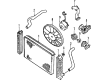 Mercury Villager Radiator fan Diagram - XF5Z-8K621-AA