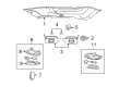 Ford Focus Dome Light Diagram - 2S6Z-13776-AB