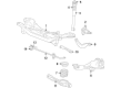 Ford Focus Sway Bars Diagram - 9S4Z-5A772-B