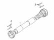 Ford Ranger Drive Shaft Diagram - KB3Z-4A376-B