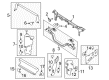 Ford Air Deflector Diagram - BC3Z-8311-A