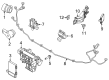 Ford Expedition Parking Assist Sensor Diagram - SL1Z-9E731-A