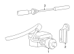 Ford Speedometer Cable Diagram - F81Z-9A825-AAA