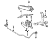 Mercury Marquis Shock Absorber Diagram - 5U2Z-18V124-ND