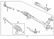 Lincoln Nautilus Rack And Pinion Diagram - PZ1Z-3504-D