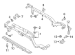 Lincoln MKX Radiator Support Diagram - FA1Z-16138-C