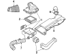 Ford Mustang Air Filter Diagram - E43Z-9601-C