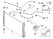 Ford Transit-350 HD Water Hose Diagram - CK4Z-8260-E