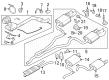 Ford Mustang Exhaust Pipe Diagram - PR3Z-5230-V