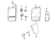 Lincoln Blackwood Side Marker Light Diagram - 2C6Z-15A201-AB