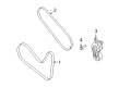 Ford Taurus Serpentine Belt Diagram - 7T4Z-8620-D